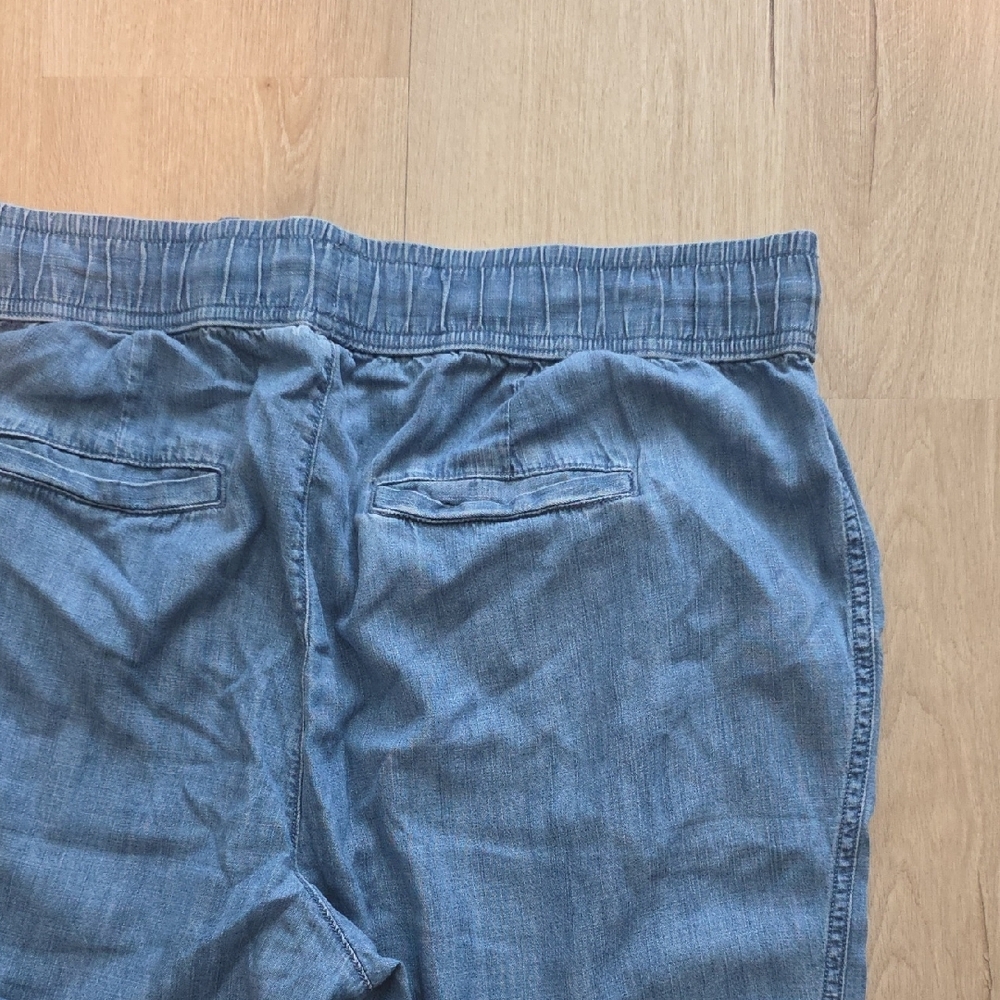 Gap Chambray Utility Joggers - Picture 4 of 8